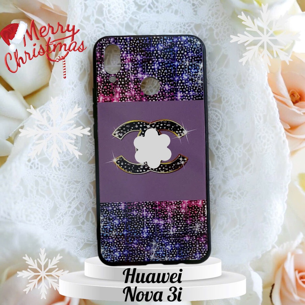 Ốp lưng điện thoại kính cho Huawei Nova3i