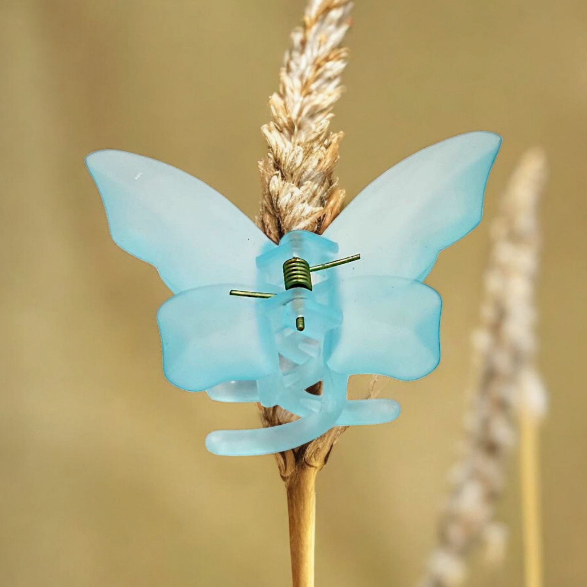 Kẹp bướm nhựa nhám 9x4x3cm