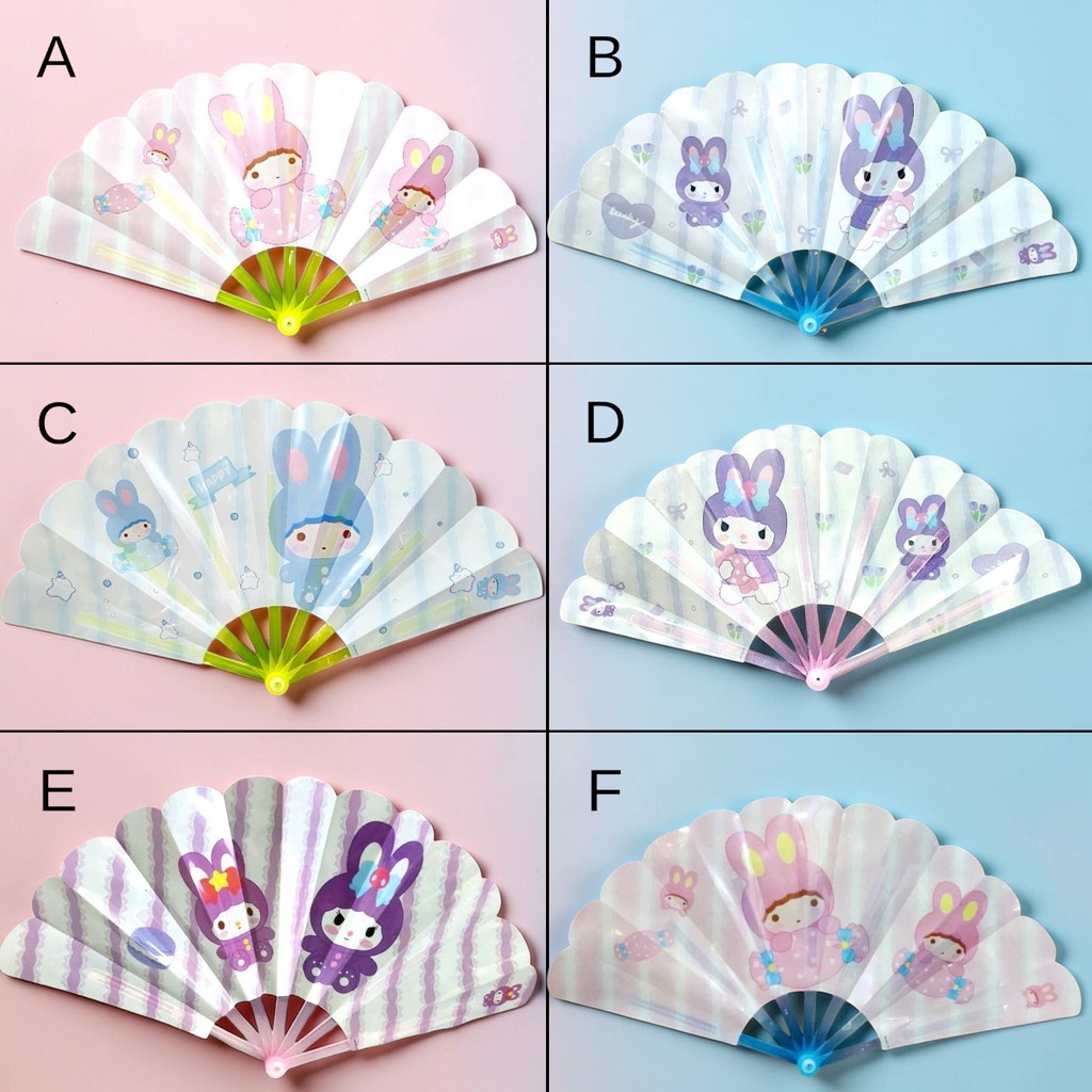 Quạt xòe 7 cánh dài 24cm mã 201