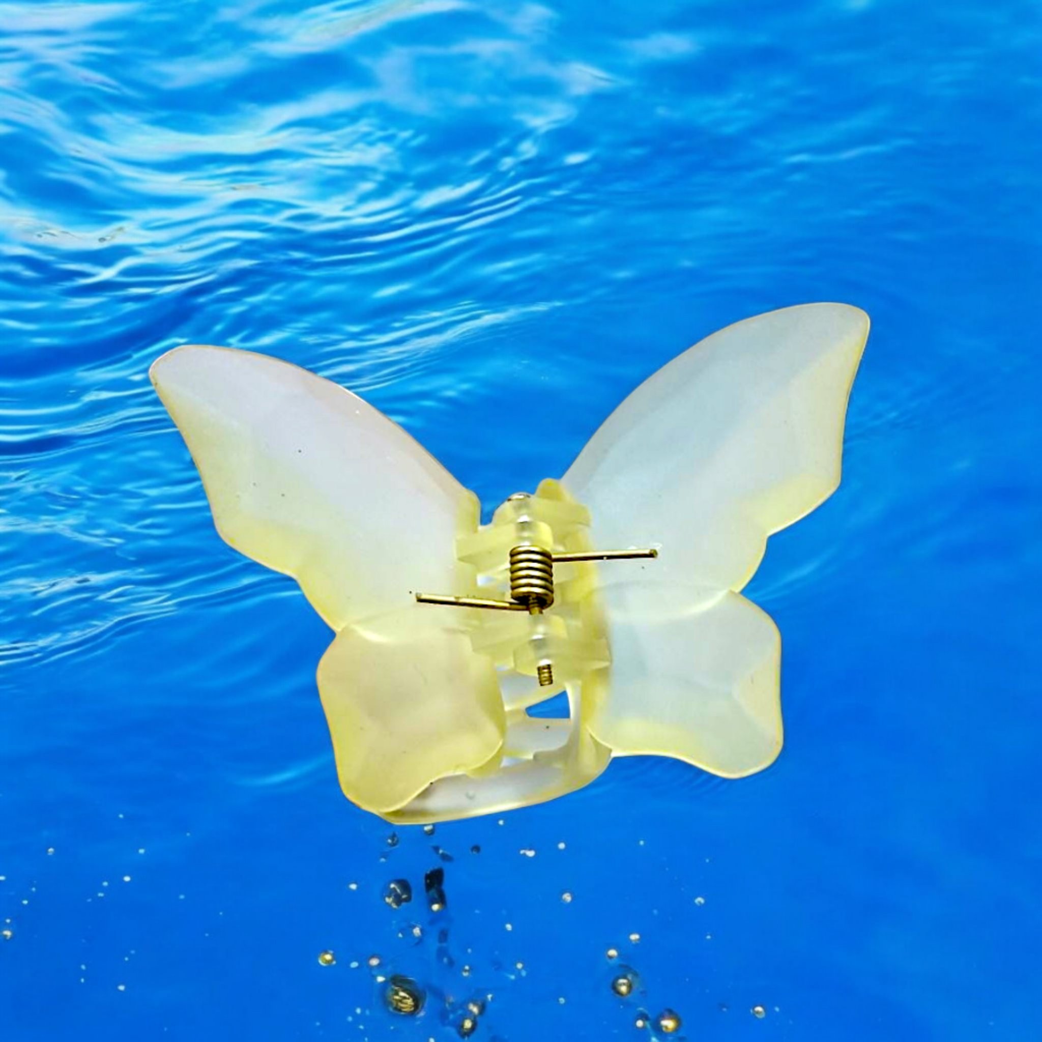 Kẹp bướm nhựa nhám 9x4x3cm