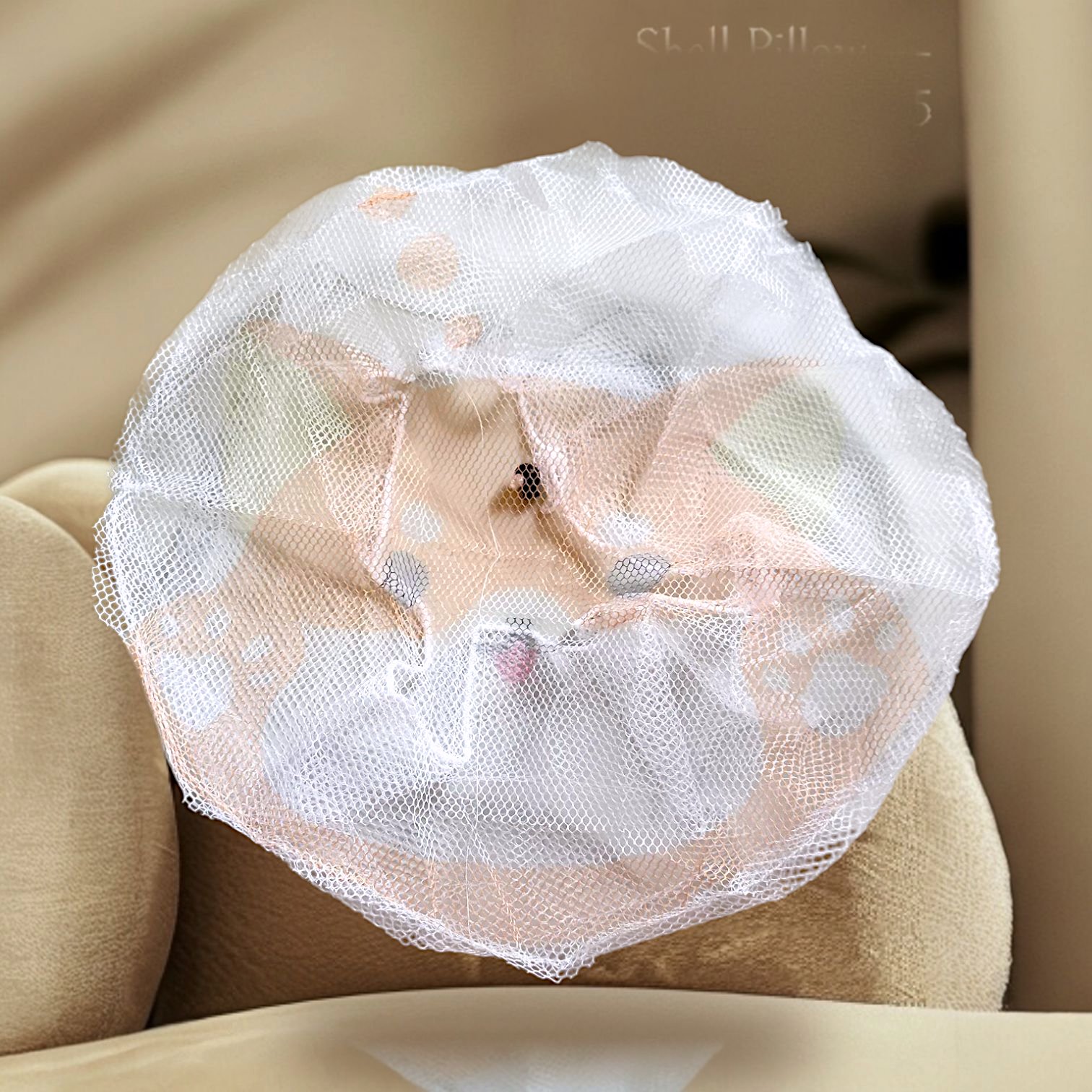 Túi Lưới Bọc Quạt Hình Thú Cute Máy Bảo Vệ An Toàn Cho Bé