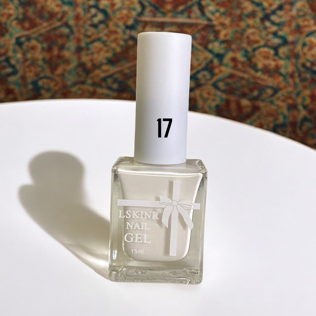 Sơn móng tay chai dẹt Lskinr Nail Polish 3D Gel 15ml