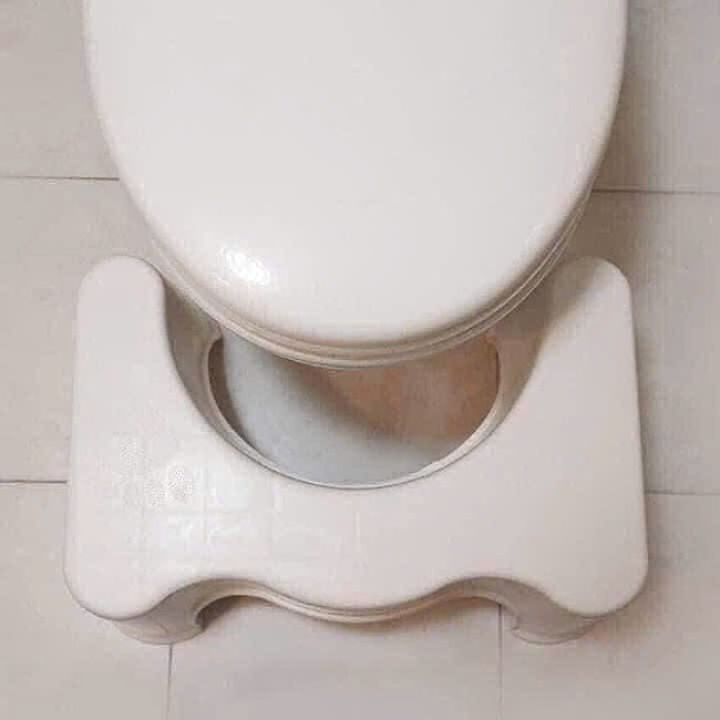 Ghế nhựa kê chân toilet Việt Nhật 40x22.5x18cm No.2136
