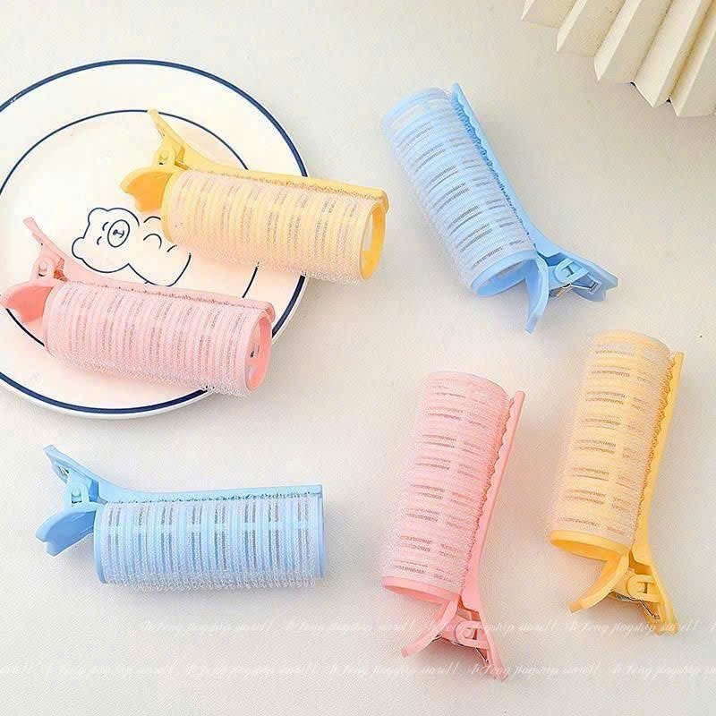 Kẹp phồng tóc tự dính màu pastel xinh xắn dễ thương (ngẫu nhiên)-1 cái