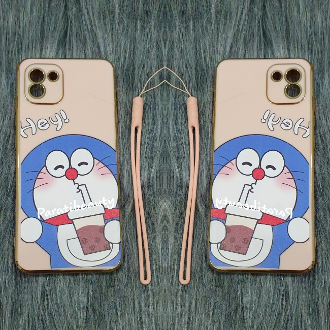 Ốp Lưng Điện Thoại Hình Doreamon Dễ Thương Dành Cho Samsung A03