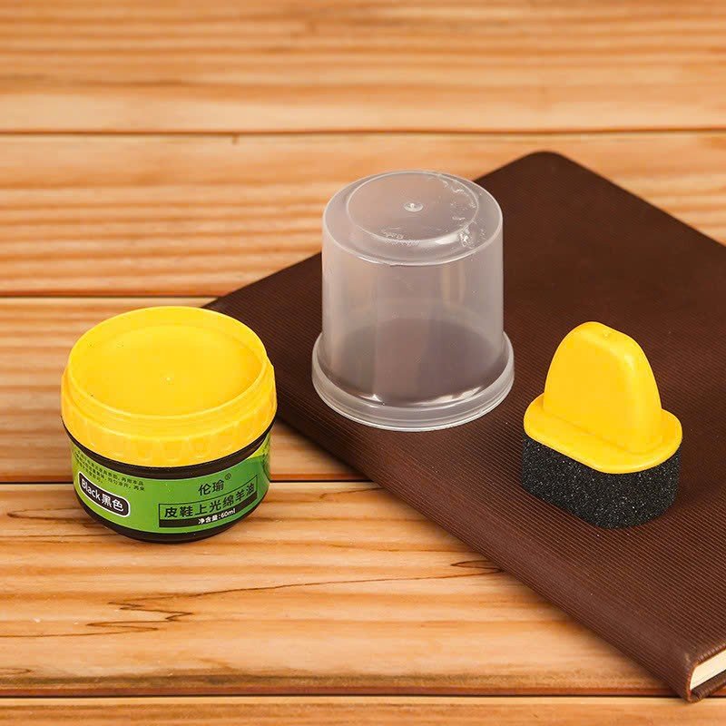 19.8 Xi Đánh Bóng Giày Da Làm Bóng Nhanh Đồ Da Màu Đen 60g