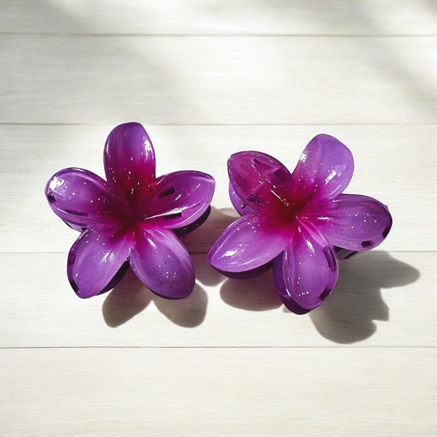 T7.1.Kẹp càng cua nhựa trong hoa sứ 8cm
