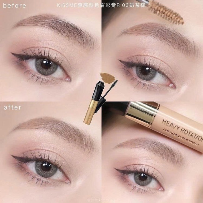 16.2 Mascara Chải Đổi Màu Lông Mày Heavy Rotation Coloring Eyebrow #04
