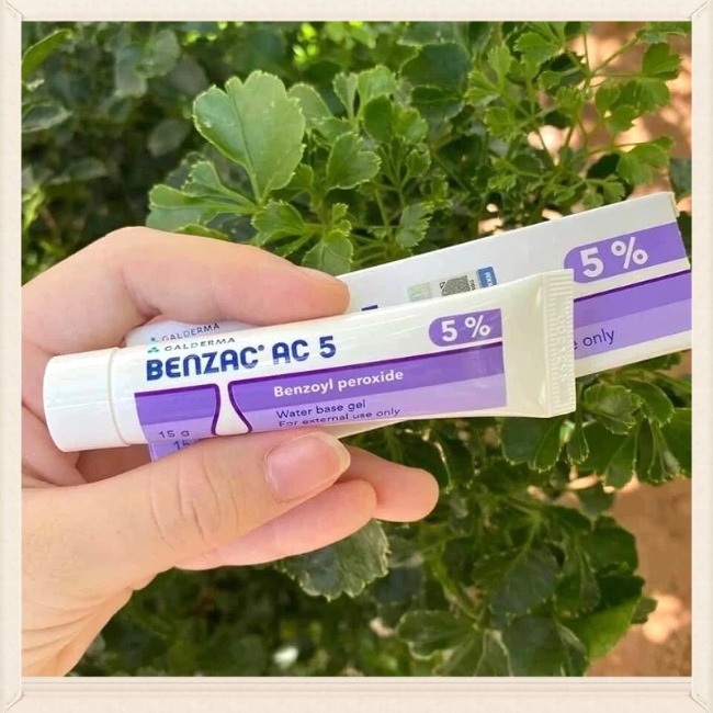 Kem Trị Mụn Galderma Benzac AC 5 5% 15g