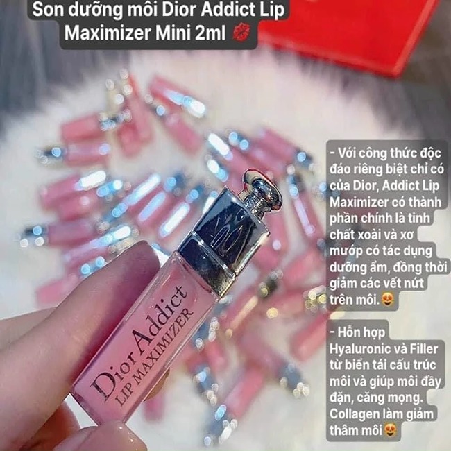 Son Dưỡng Ẩm Mini Dior Addict Lip Maximizer SPF 10+++