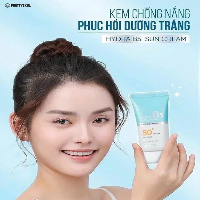 HLK-Kem Chống Nắng DD Prettyskin Hydra B5 Sun Cream SPF 50+/PA Hàn Quốc 70ml