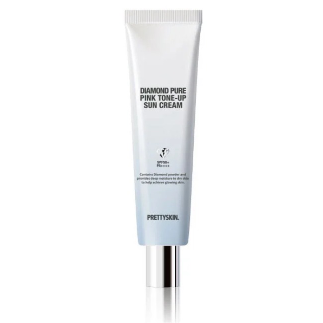 Kem chống nắng Kim cương PrettySkin Diamond Pure Pink Tone Up Sun Cream 50ml