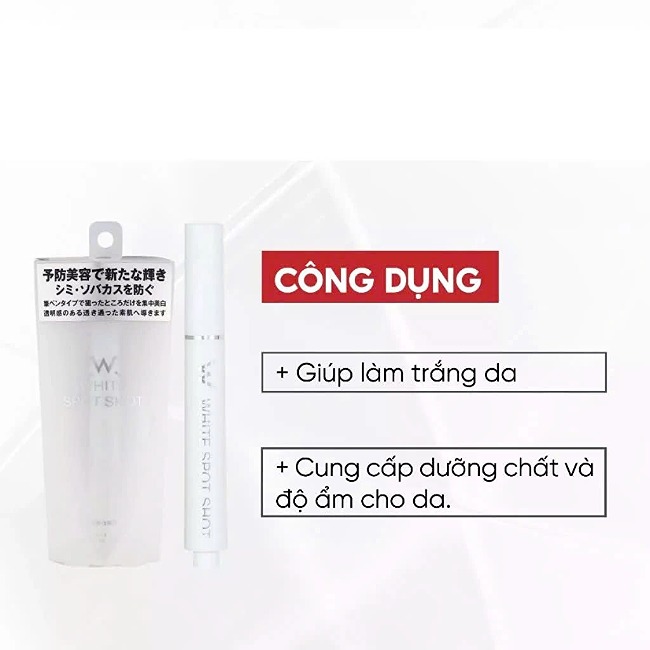 {S-T}Kem dưỡng trắng da trị đốm, thâm nám W.White Spot Shot 4ml