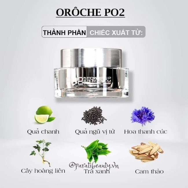 Kem Váng Sữa Nâng Tone Da PO2 Tone Up Cream Scientific Skin Cell Laboratory 50g