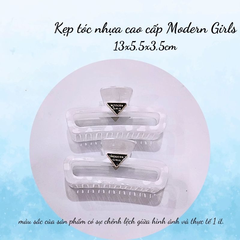 T3.Kẹp tóc nhựa cao cấp Modern Girls