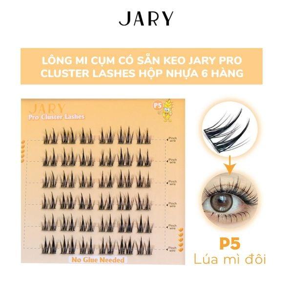 14.7-14.6.Hộp mi giả Jary Pro Cluster Lashes 6 hàng (có sẵn keo)