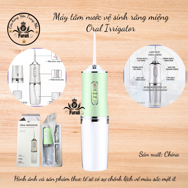 Máy tăm nước vệ sinh răng miệng Oral Irrigator 220ml