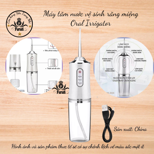 Máy tăm nước vệ sinh răng miệng Oral Irrigator 220ml