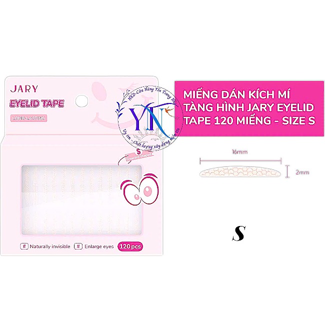 14.6 Miếng dán kích mí tàng hình JARY