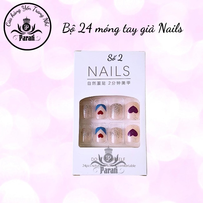 Bộ 24 nail giả Nails