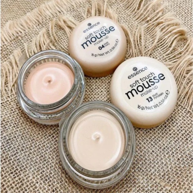 Phấn Tươi Che Khuyết Điểm Essence Soft Touch Mousse 04 Matt Ivory 16g