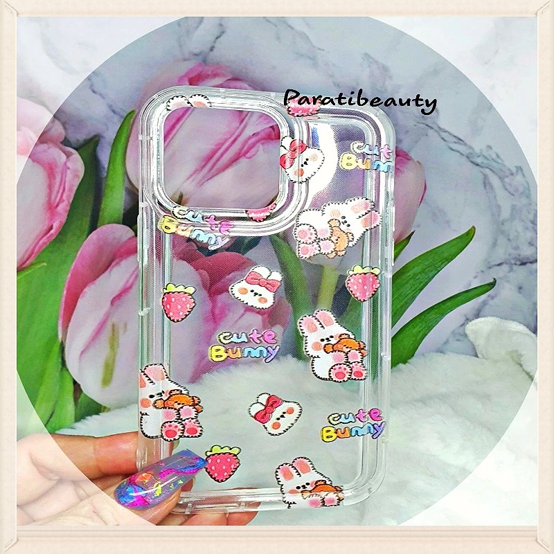 Ốp Lưng Điện Thoại Cute Bunny Siêu Dễ Thương Dành Cho IPHONE 14Promax