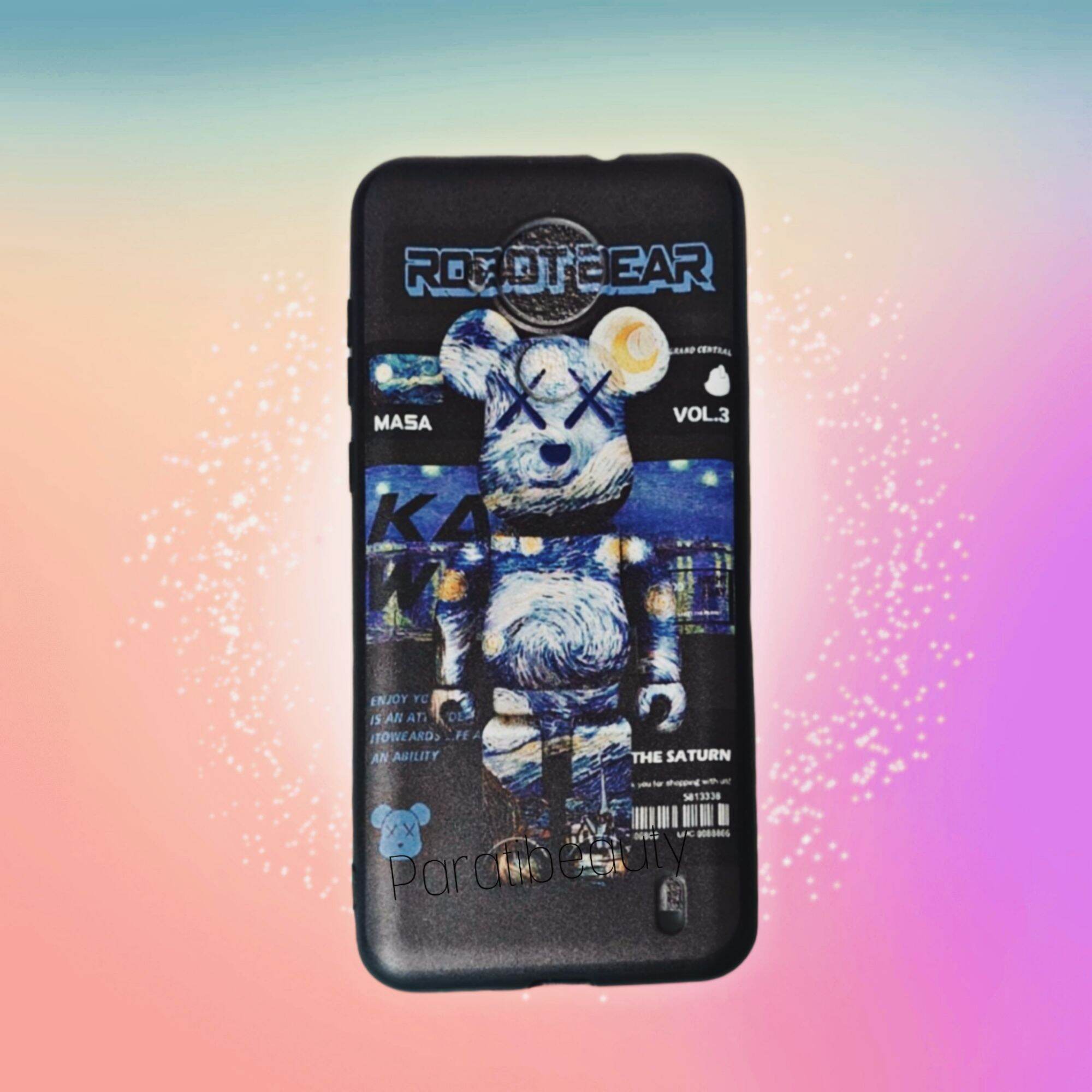Ốp Điện Thoại Mềm, Chống Sốc, Họa Tiết RobotBear Cho Oppo, Nokia