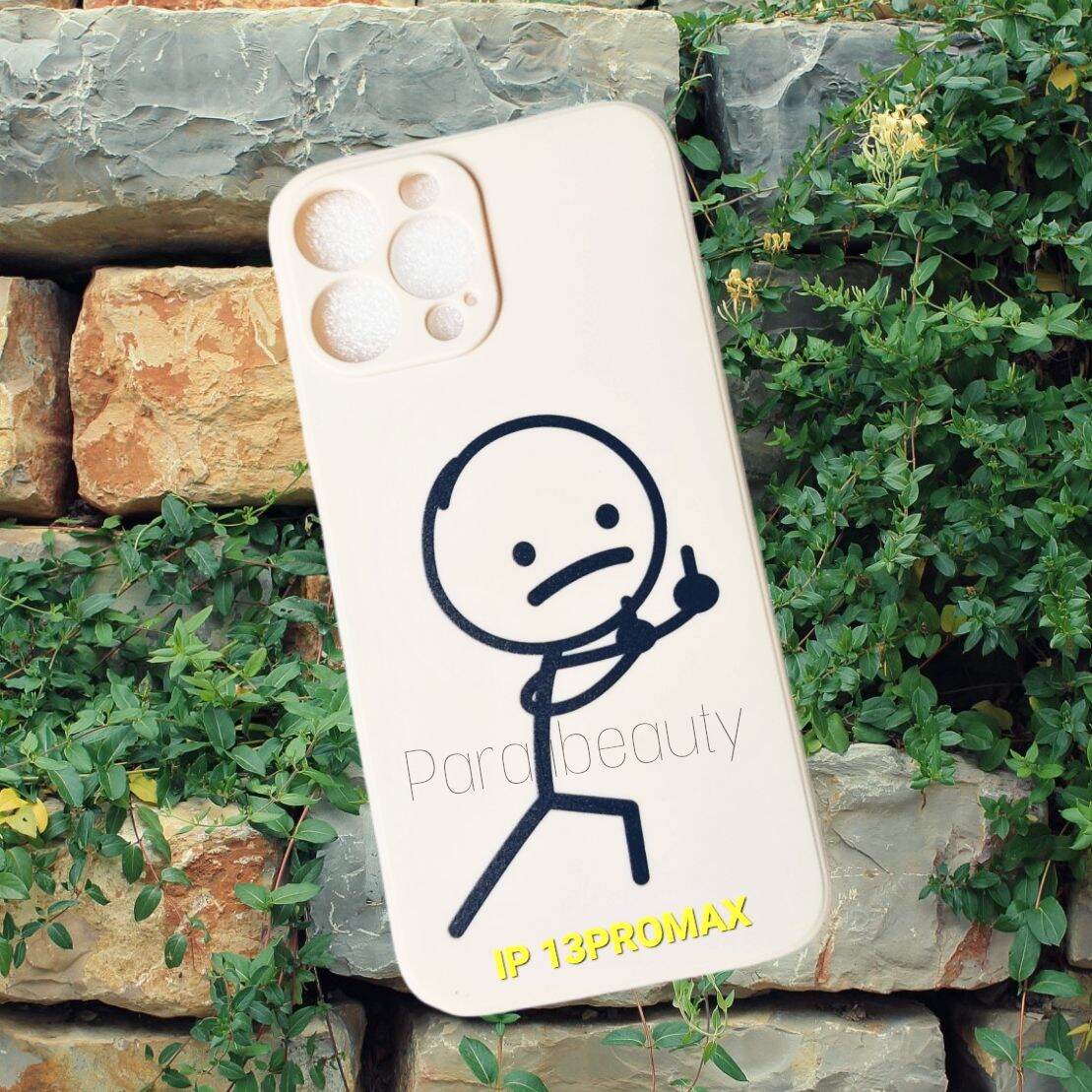 Ốp Điện Thoại Mềm, Chống Sốc Bảo Vệ Camera Họa Tiết Dễ Thương Dành Cho IPHONE 13PROMAX