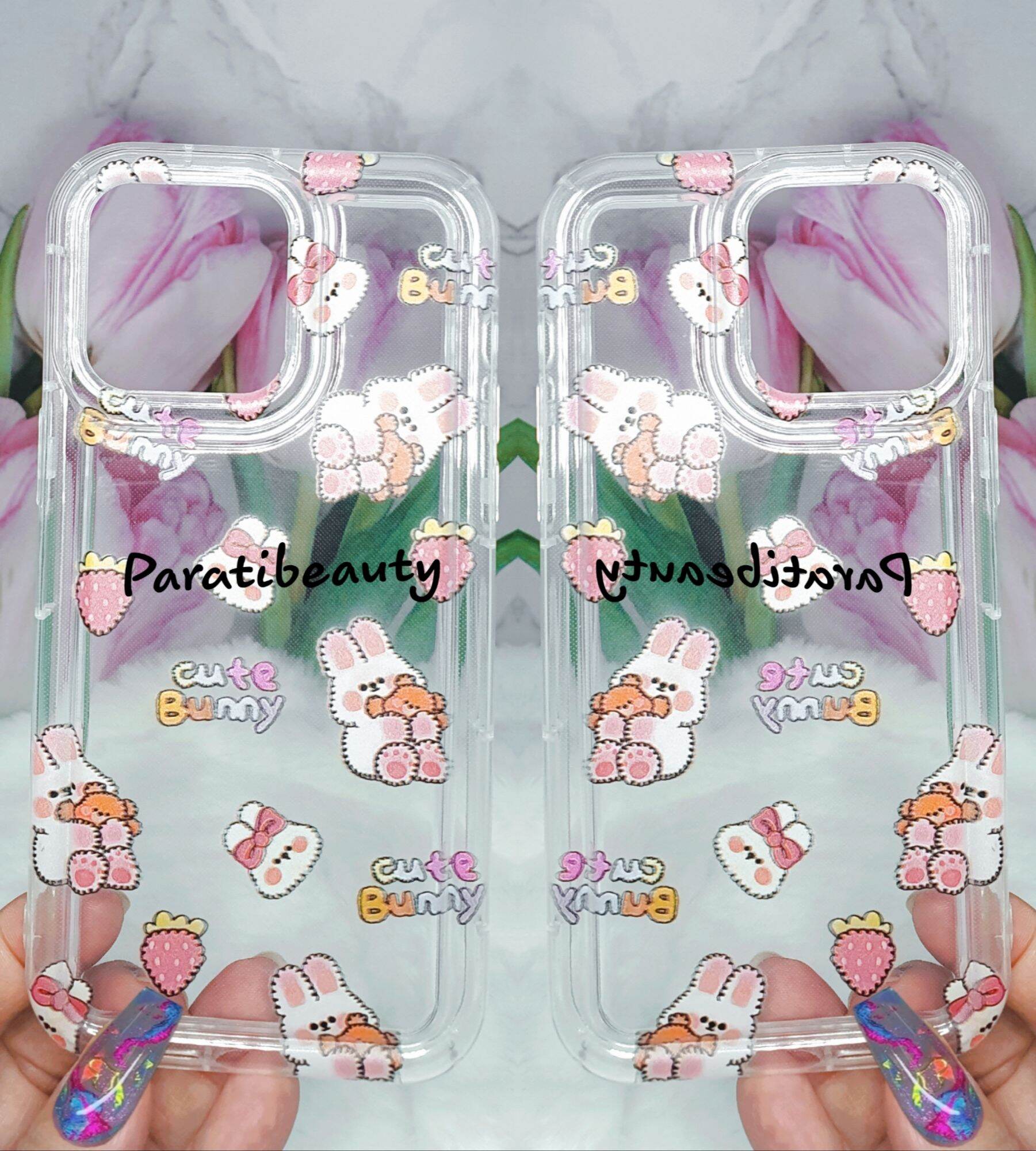 Ốp Lưng Điện Thoại Cute Bunny Siêu Dễ Thương Dành Cho IPHONE 14Promax