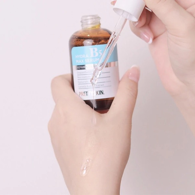 Serum Phục Hồi Dưỡng Trắng Prettyskin Hydra B5 Max Serum Hàn Quốc 50ml