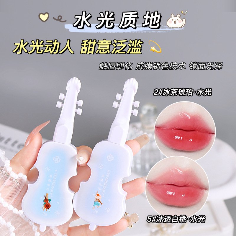 Son kem bóng lâu trôi hình cây đàn vĩ cầm Nội Địa Trung 2,5g