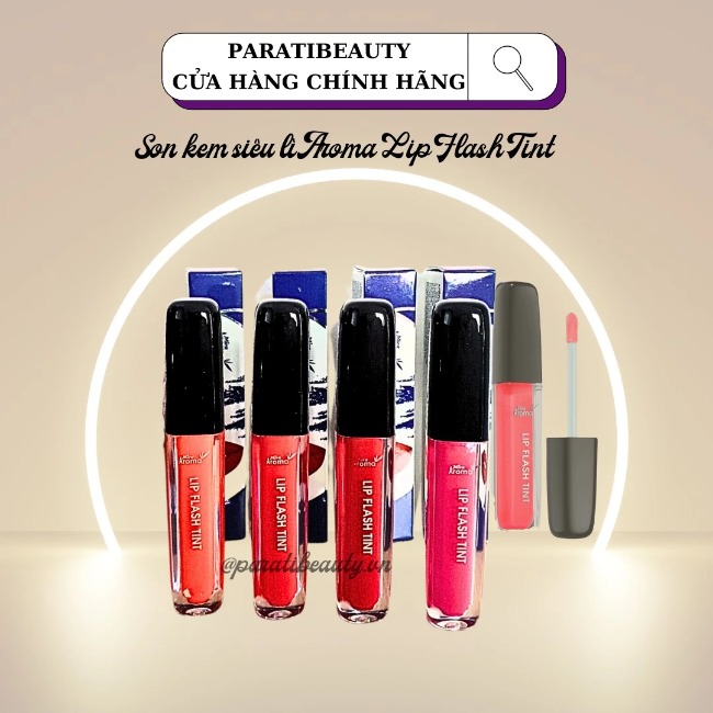 Son Kem Siêu Lì Aroma Lip Flash Tint Hàn Quốc