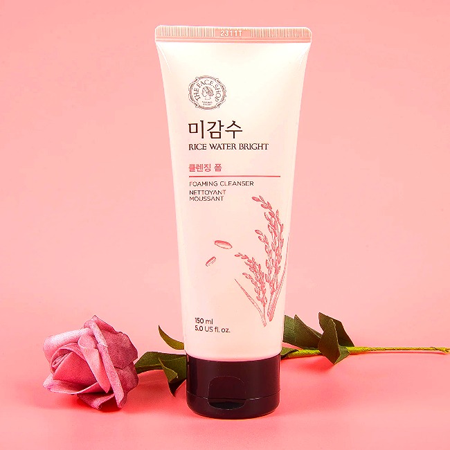 Sữa Rửa Mặt Chiết Xuất Sữa Gạo Không Hạt The Face Shop Rice Water Bright 150ml G