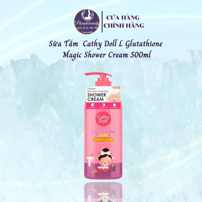 Sữa Tắm Cô Gái Cathy Doll L- Glutathione Magic Shower Cream 500ml