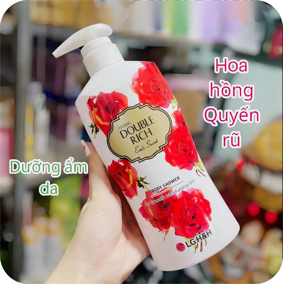 Sữa Tắm Double Rich Eva's Secret  Body Shower Việt Nam 800ml