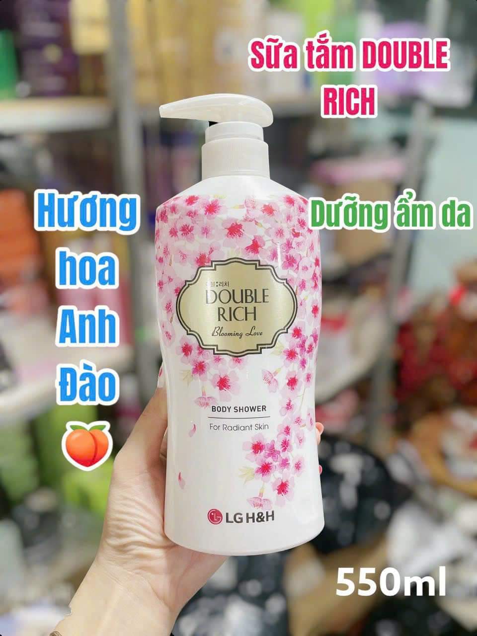 Sữa Tắm Double Rich Eva's Secret  Body Shower Việt Nam 800ml