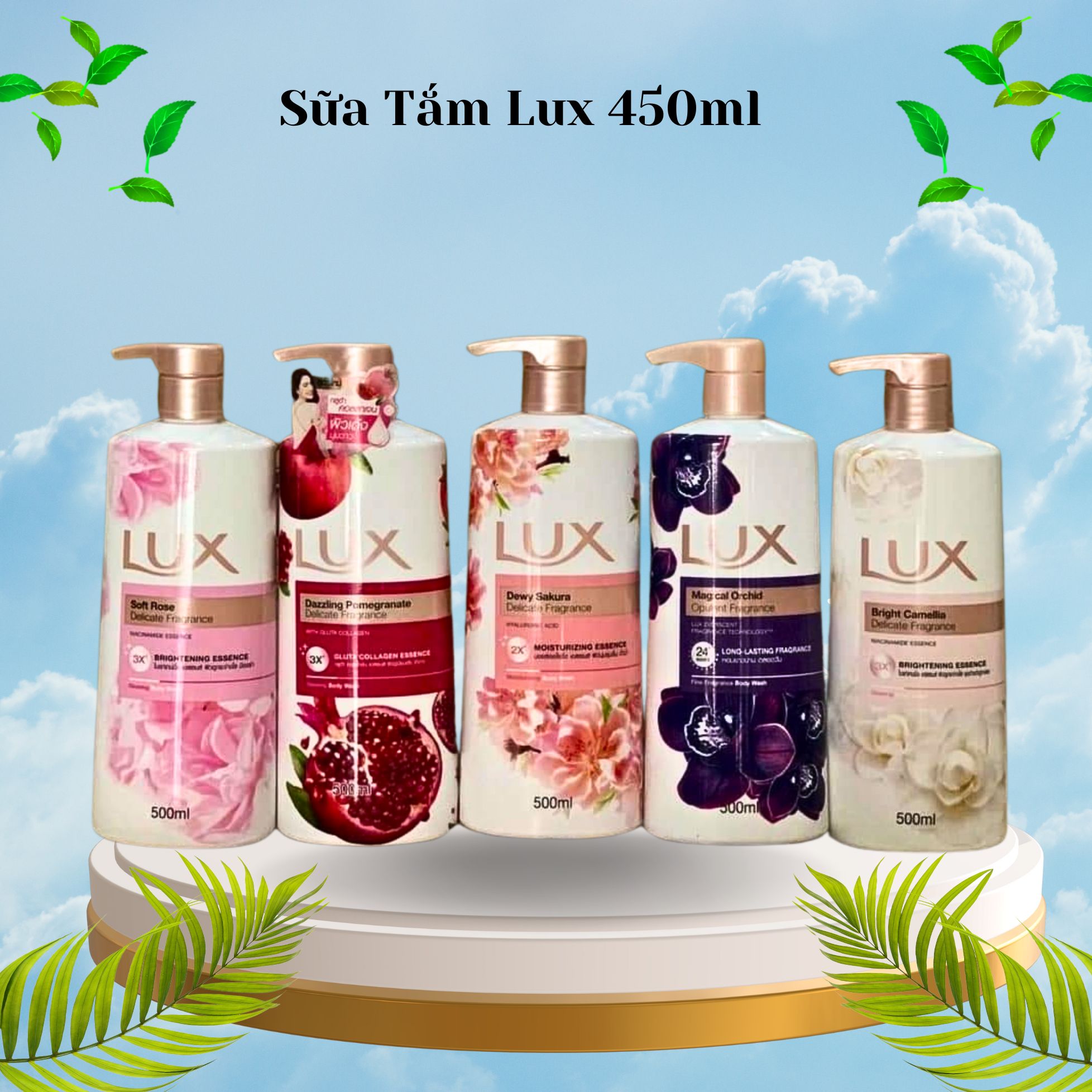 Sữa Tắm Lux 450ml 