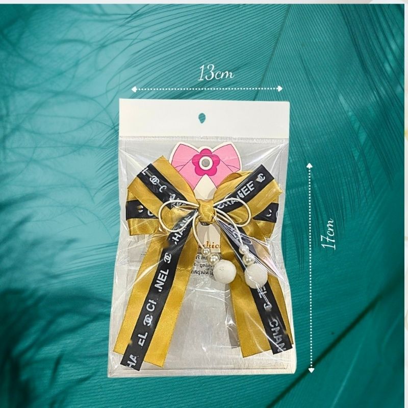 Kẹp Nơ Lớn Thời Trang Nhiều Màu Trơn