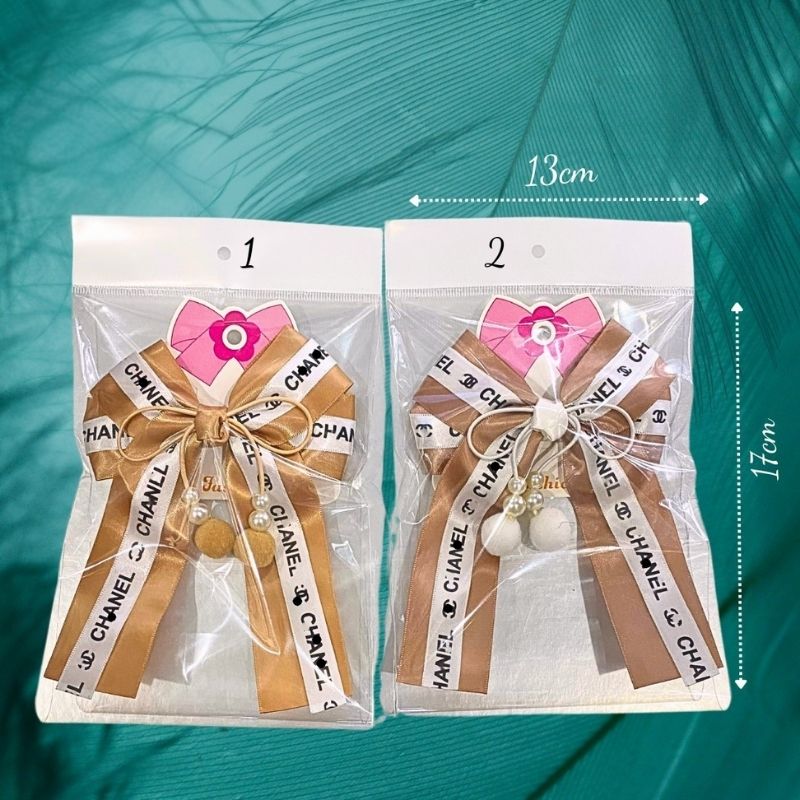 Kẹp Nơ Lớn Thời Trang Nhiều Màu Trơn