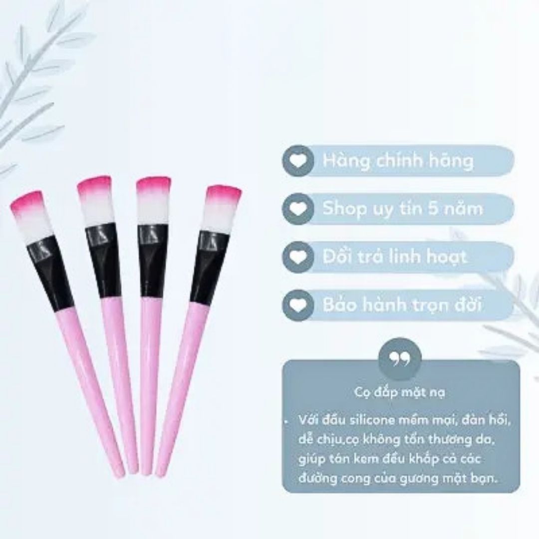 T9. Cọ Silicon Quét Mặt Nạ