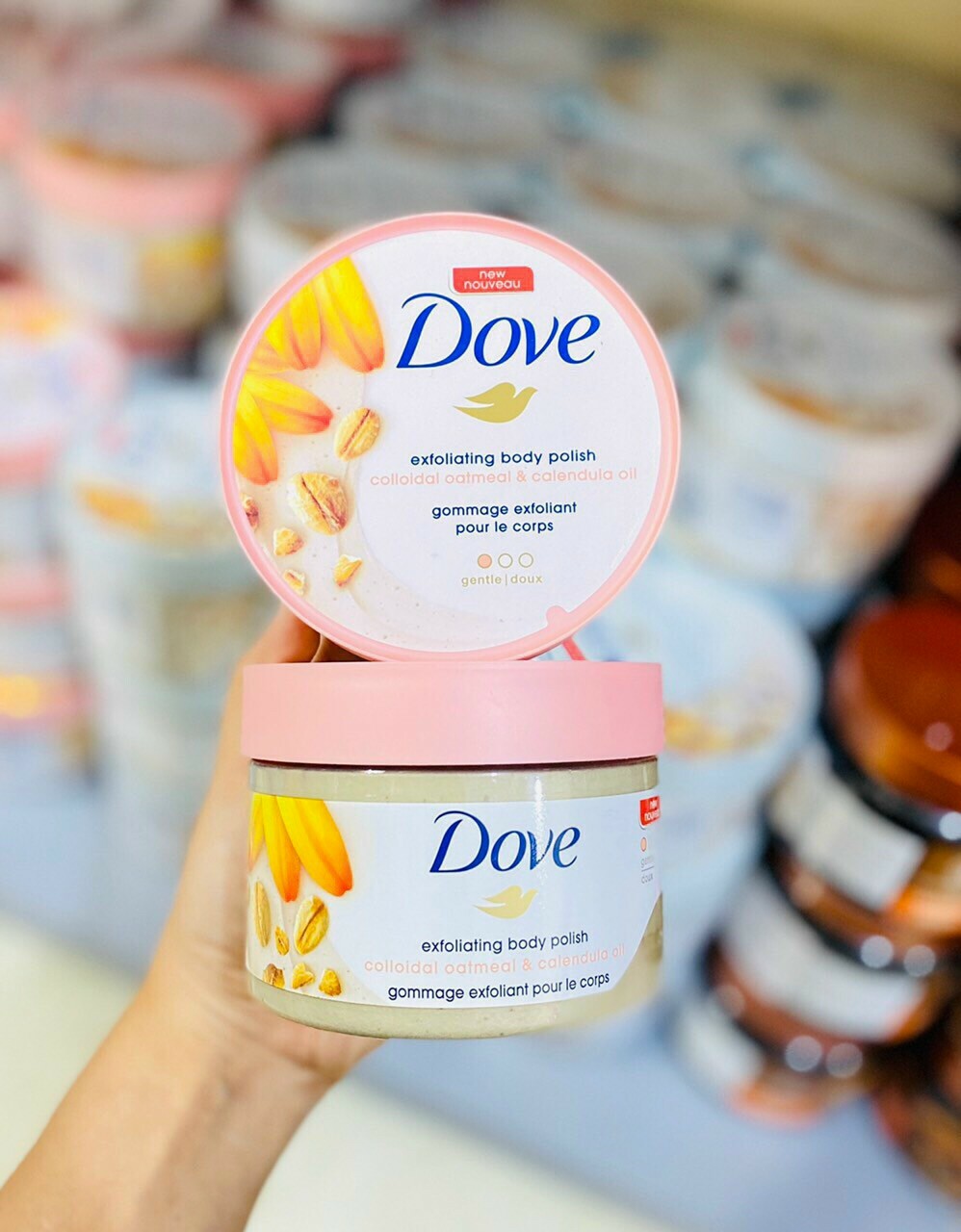 Tẩy Tế Bào Chết Dove Exfoliating Body Polish 298g