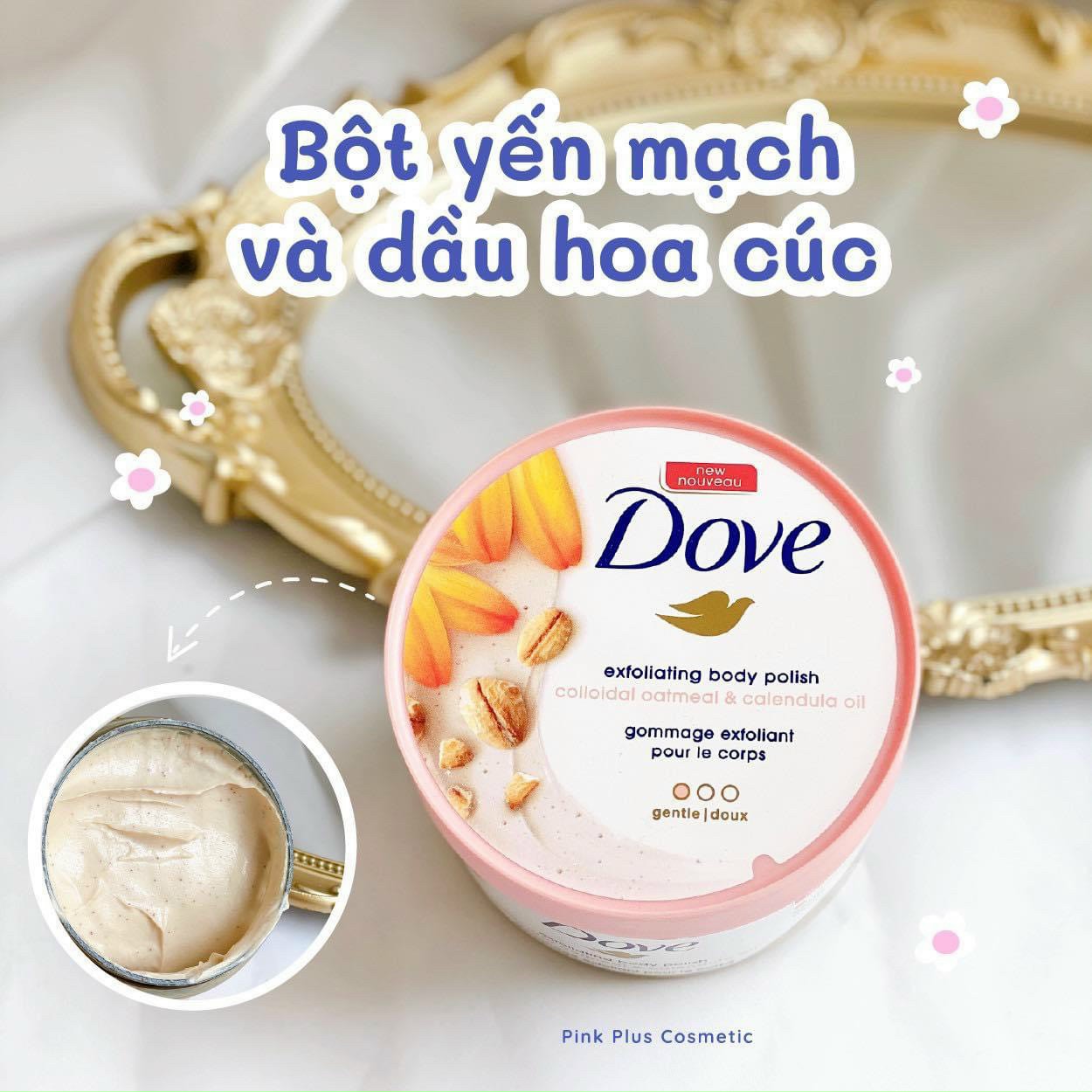 Tẩy Tế Bào Chết Dove Exfoliating Body Polish 298g