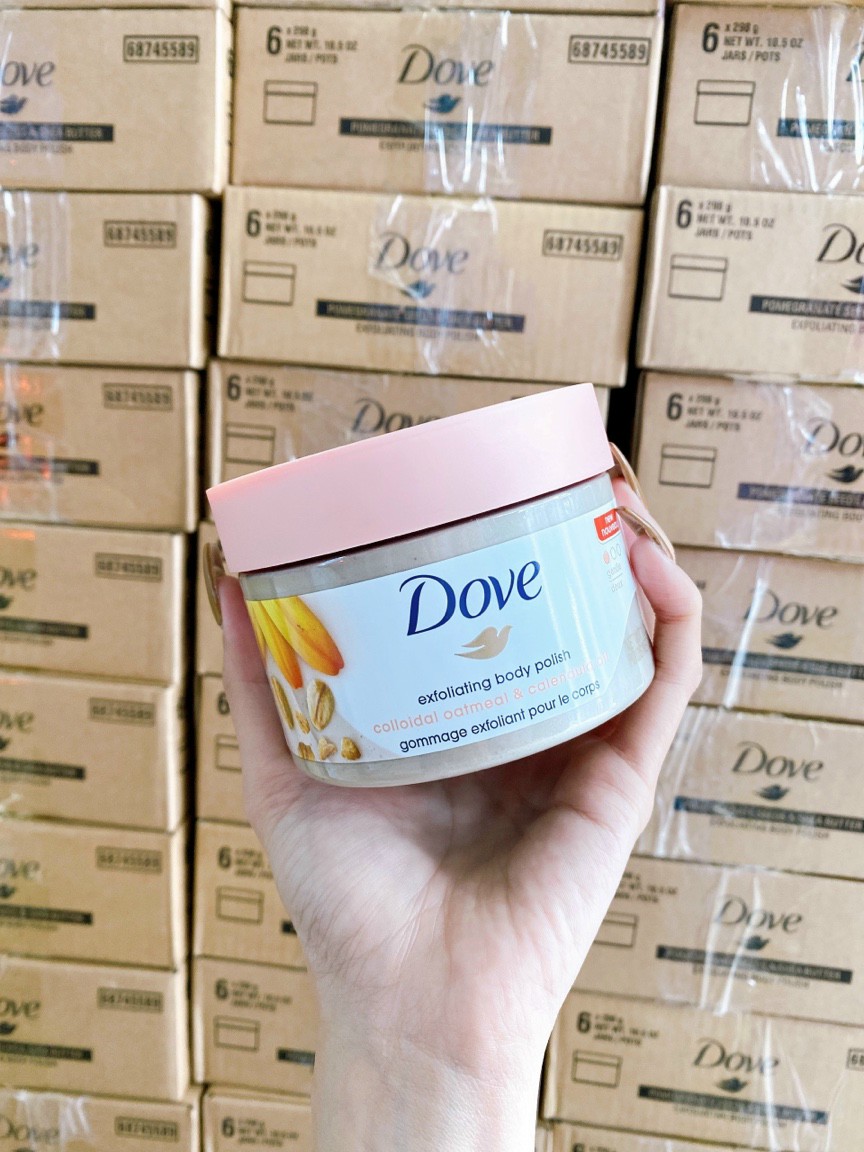 Tẩy Tế Bào Chết Dove Exfoliating Body Polish 298g