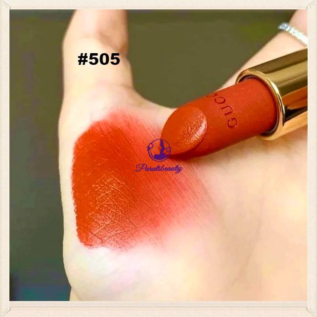 Son Thỏi Lì, Mịn Gucci Rouge À Lèvres Mat Lip Colour 3.5g