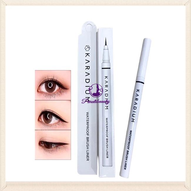 Bút Kẻ Mắt Dạ Đen Karadium Waterproof Brush Liner