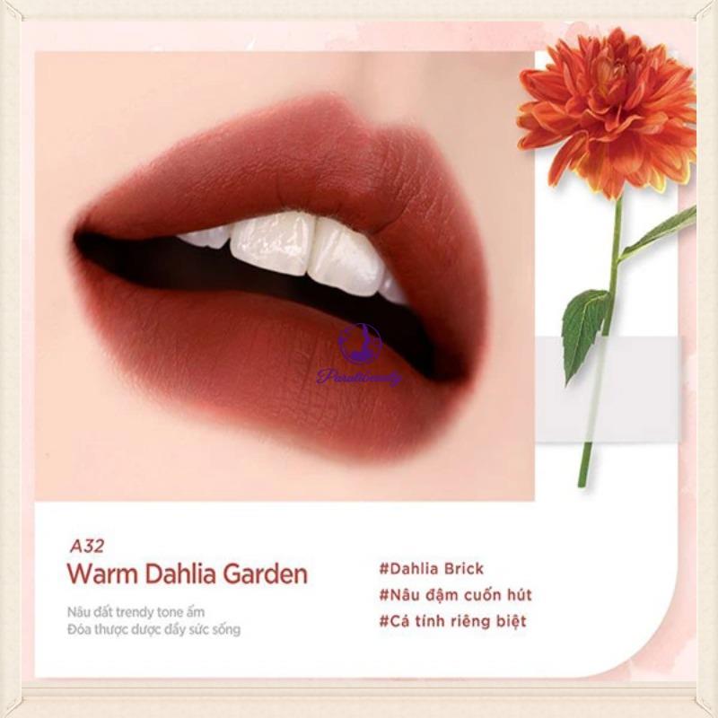 Son Kem Lì Black Rouge Air Fit Velvet Tint Ver 6 Blueming Garden 