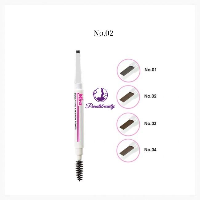 [HQ]Chì Kẻ Chân Mày Mira Sculpting Eyebrow Pencil Hai Đầu Tiện Dụng