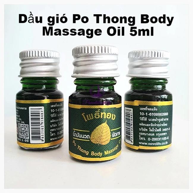 Dầu Gió Po Thong Body Massage Oil 5ml