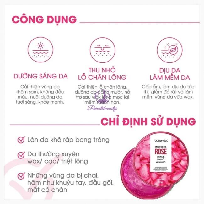 Gel Dưỡng Da Thu Nhỏ Lỗ Chân Lông, Phục Hồi Foodaholic Soothing Gel 300ml