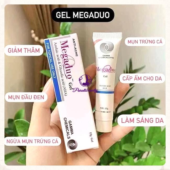 [VN]Gel Dưỡng Giảm Mụn Và Mờ Vết Thâm Megaduo 15g